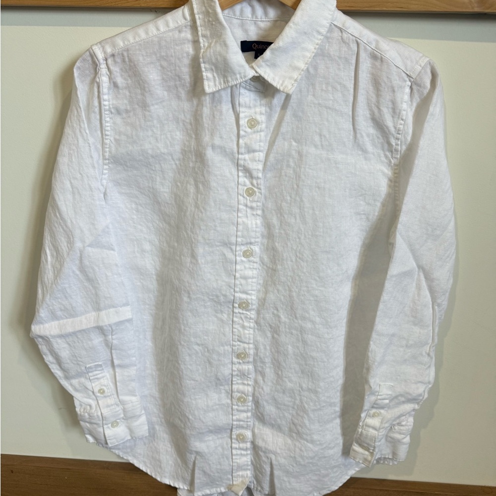 Quince 100% European Linen Long Sleeve Shirt